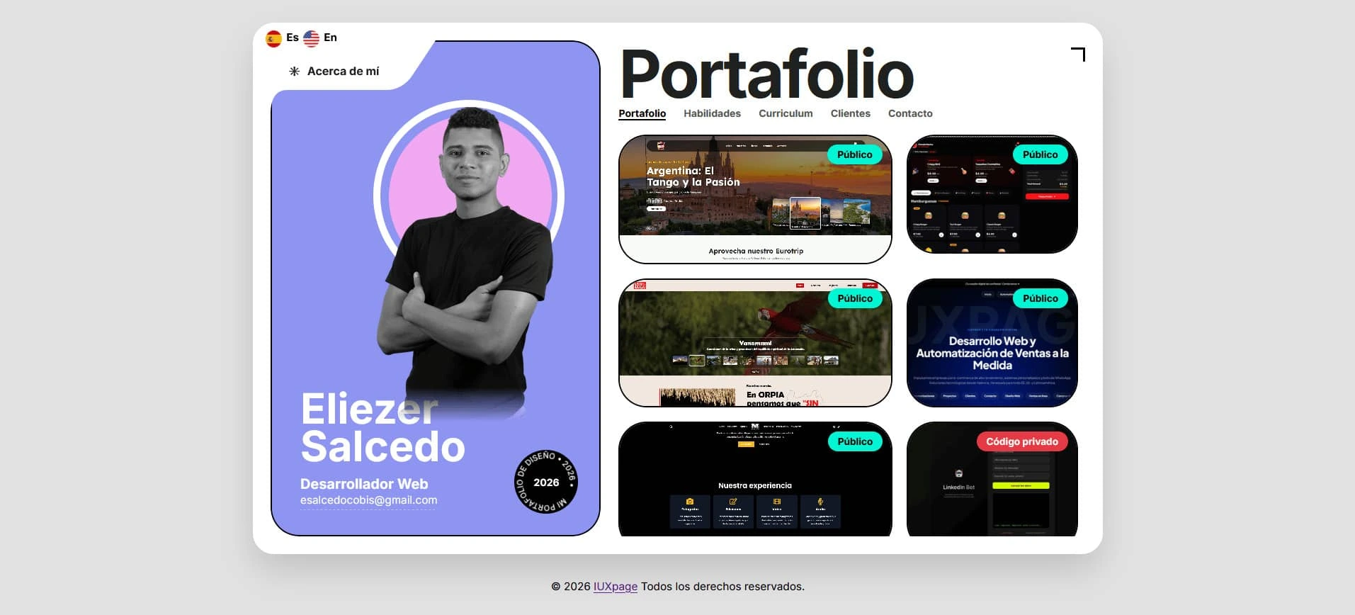 Portafolio Digital - Eliezer Salcedo.
